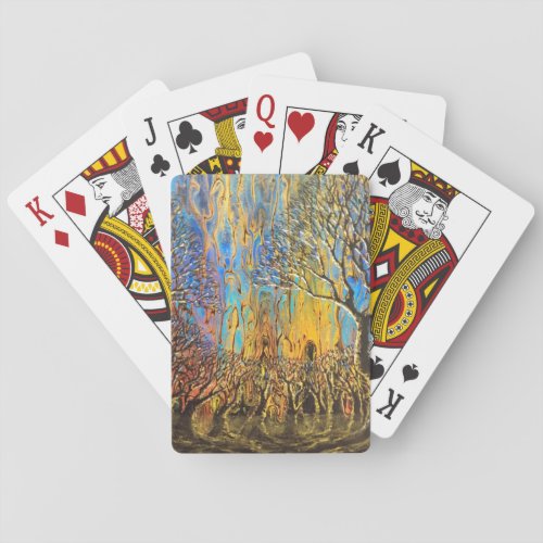 Mystical Forest Playing Cards