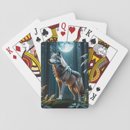 Mystical Forest Poker Cards