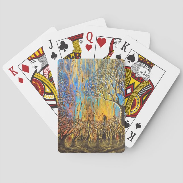 Mystical Forest Poker Cards (Back)
