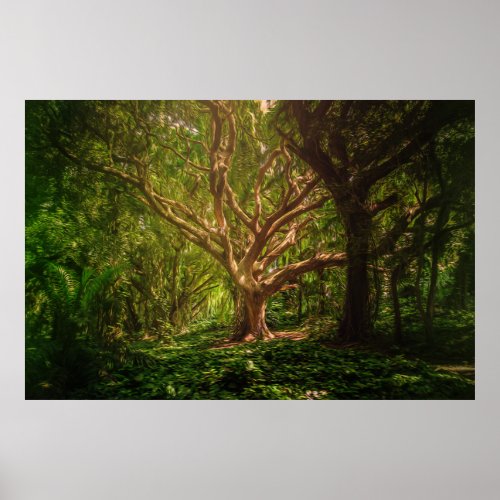 Mystical Forest Poster