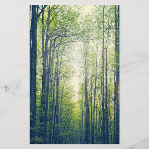 Mystical forest stationery