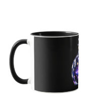 Mystical Galaxy Magic Bottle Artistic Coffee Mug