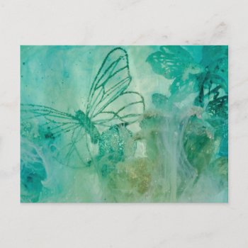 "mystical Garden - Waterfall" Collection Original Postcard by DragonL8dy at Zazzle