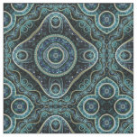 Mystical Grand Royal Julian Fractal Mandala Art Fabric