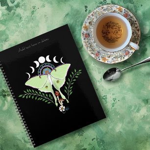 Mystical Green Ethereal Luna Moth Celestial Planner