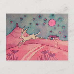 Mystical Hare Postcard