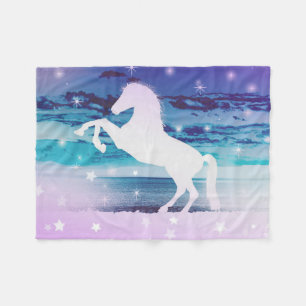 Mystical Horse Fleece Blanket