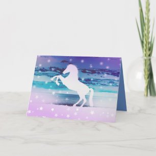 Mystical Horse Holiday Card