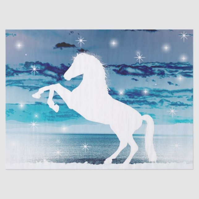 Mystical Horse Tissue Paper (Front)