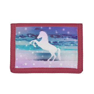 Mystical Horse Tri-fold Wallet