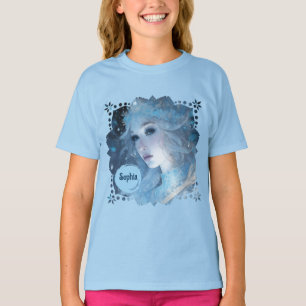 Mystical Ice Queen - Fantasy Winter Goddess Art T-Shirt