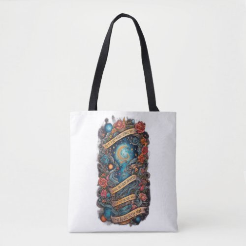 Mystical Ink Express Yourself with Tattoo_Style T Tote Bag