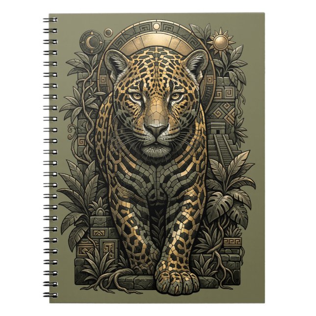 Mystical Jaguar Notebook (Front)