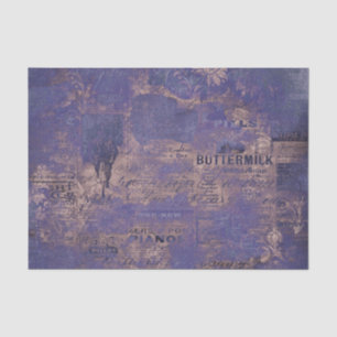Mystical Lavender Decoupage Tissue Paper
