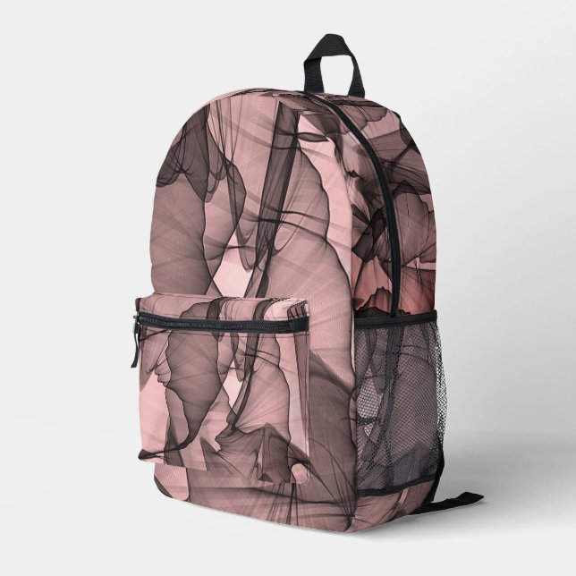 Mystical Layer of Chiffon Scarves Tote Bag (Back Corner Right)