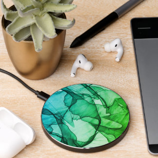 Mystical Layer of Green Wireless Charger