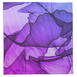 Mystical Layer of Plum Cloth Napkin