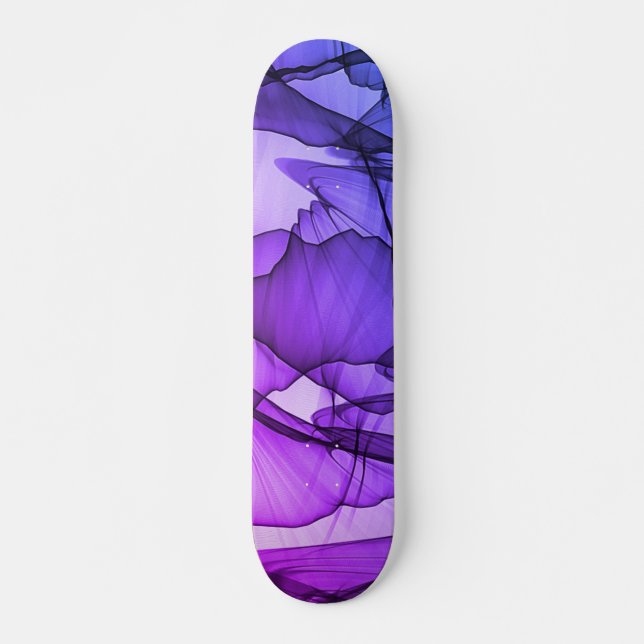 Mystical Layer of Plum Skateboard (Front)