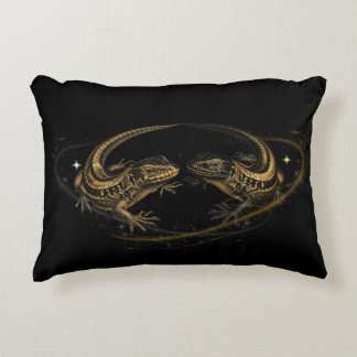 Mystical Lizards and Halo Rectangular Pillow