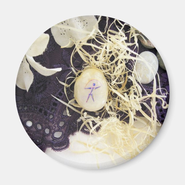 Mystical lucky fridge magnet (Front)