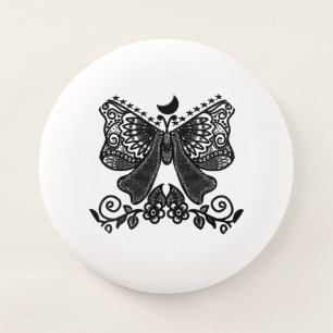 Mystical Luna Moth Celestial Gothic Insect Art Wham-O Frisbee