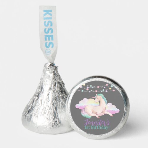 Mystical Magic Unicorn Theme Birthday Party Hersheys Kisses