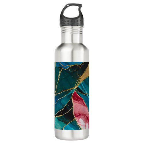 Mystical Marble Fusion Stainless Steel Water Bottle