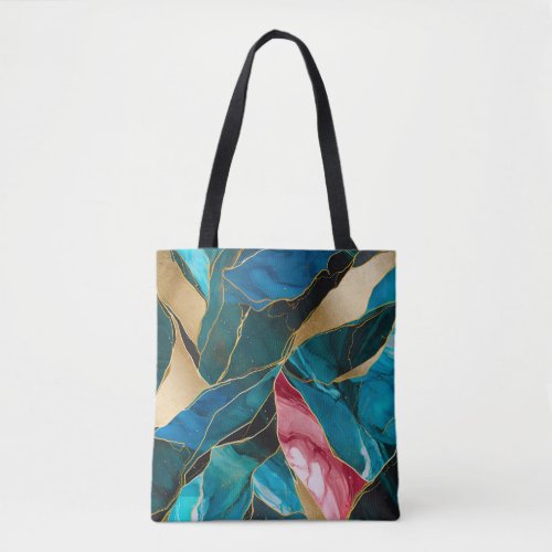 Mystical Marble Fusion Tote Bag