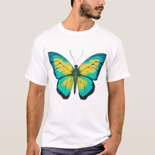 Mystical Marsh Tie_Dye Butterfly T_Shirt