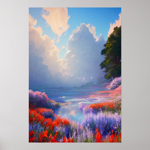 Mystical Marshland Poster