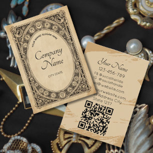 Mystical medieval Business card