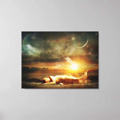 Mystical Mermaid Canvas Print