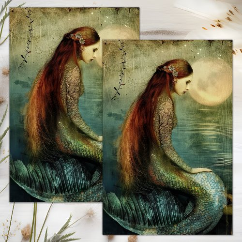 MYSTICAL MERMAID DECOUPAGE TISSUE PAPER