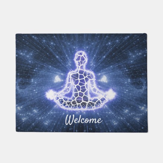 Mystical Metaphysical Meditation Levitation Doormat
