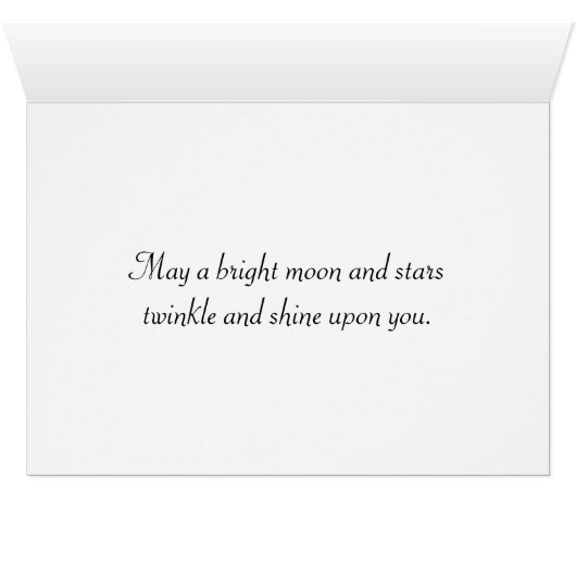 Mystical Moon with Rabbit Silhouette (Inside Horizontal (Bottom))