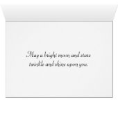 Mystical Moon with Rabbit Silhouette Cards (Inside Horizontal (Bottom))