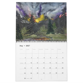 Mystical Mountains & MK Henson Originals Calendar