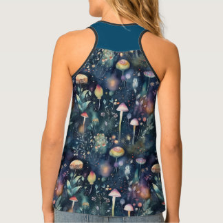 Mystical Mushroom All Over Print Tank Top
