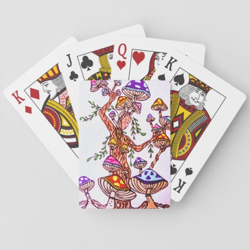Mystical Mushroom Mandi Playing Cards
