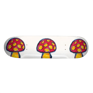 Mystical Mushroom Skateboard