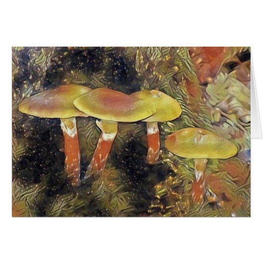 Mystical Mushrooms Cards (Front Horizontal)