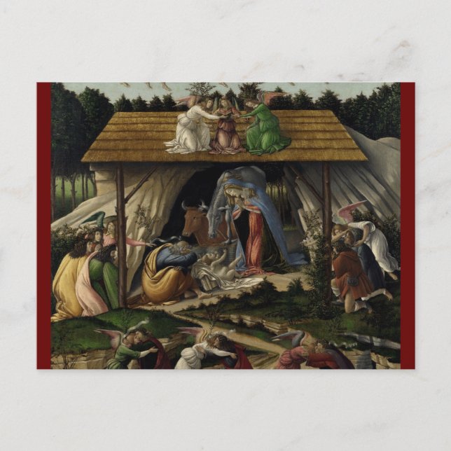 Mystical Nativity Postcard (Front)