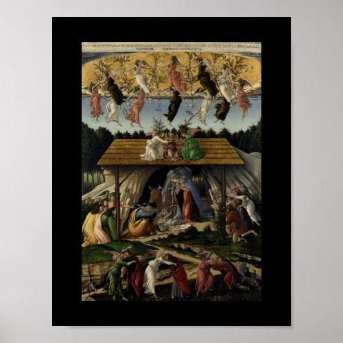 Mystical Nativity Poster