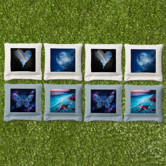 Mystical Nature Decorative Pillow Collection Cornhole Bags