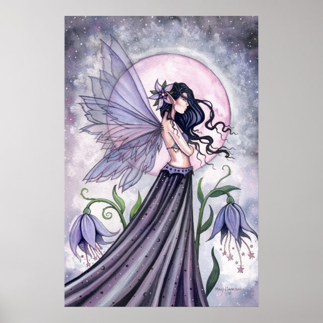 Mystical Night Fairy Poster by Molly Harrison (Front)