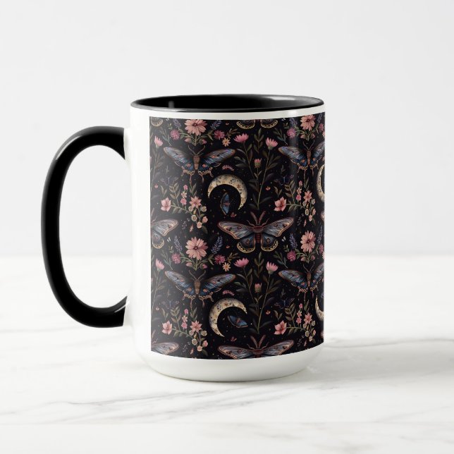 Mystical Night Garden Mug (Left)