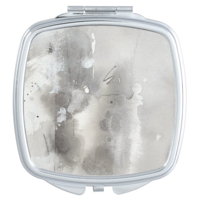 Mystical Objects - Grey Compact Mirror (Front)