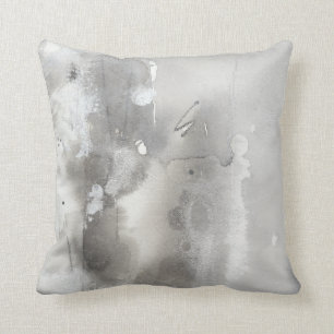Mystical Objects - Grey Throw Pillow