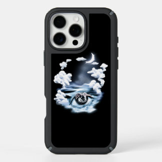 Mystical Ocean Eye Surreal Art iPhone Case