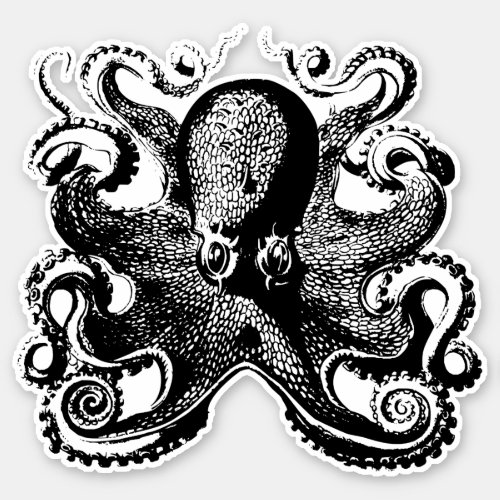 Mystical Oceans Grasp _ Octopus Sticker